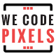 Wecodepixels logo 80px
